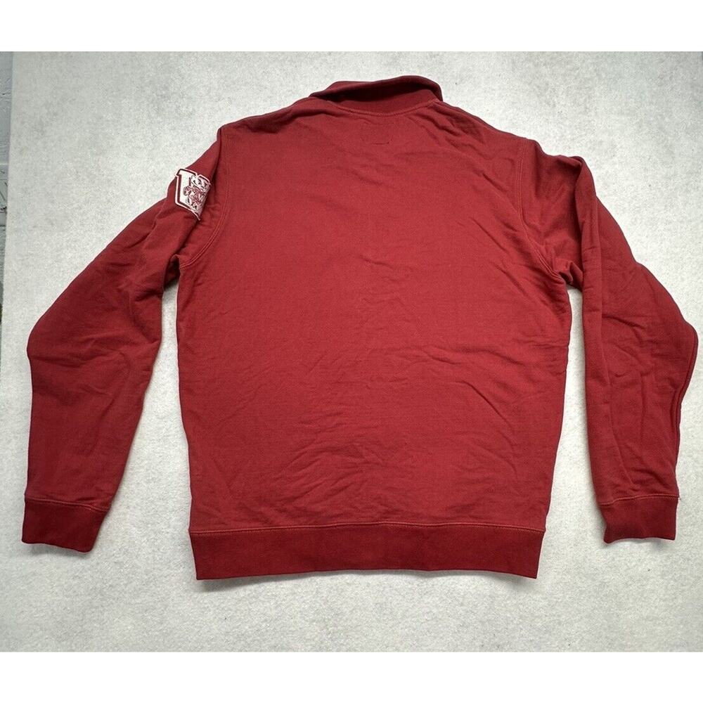 Wisconsin Badgers Mens XXL Sweatshirt 1/4 Zip Pullover '47 Red - Picture 9 of 9